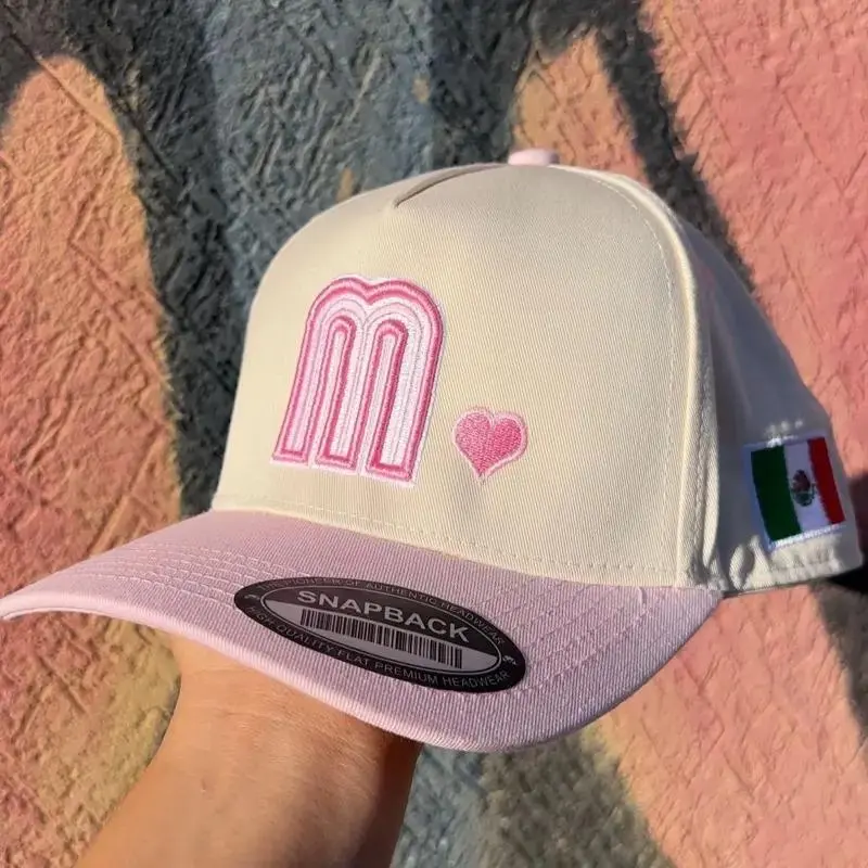 Mexico Pink Heart Snapback