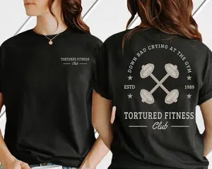 Down Bad Crying At The Gym Fitness Club Shirt, Gym Club Shirt, Gym Lovers Shirt, Gymer Tee, Activewear