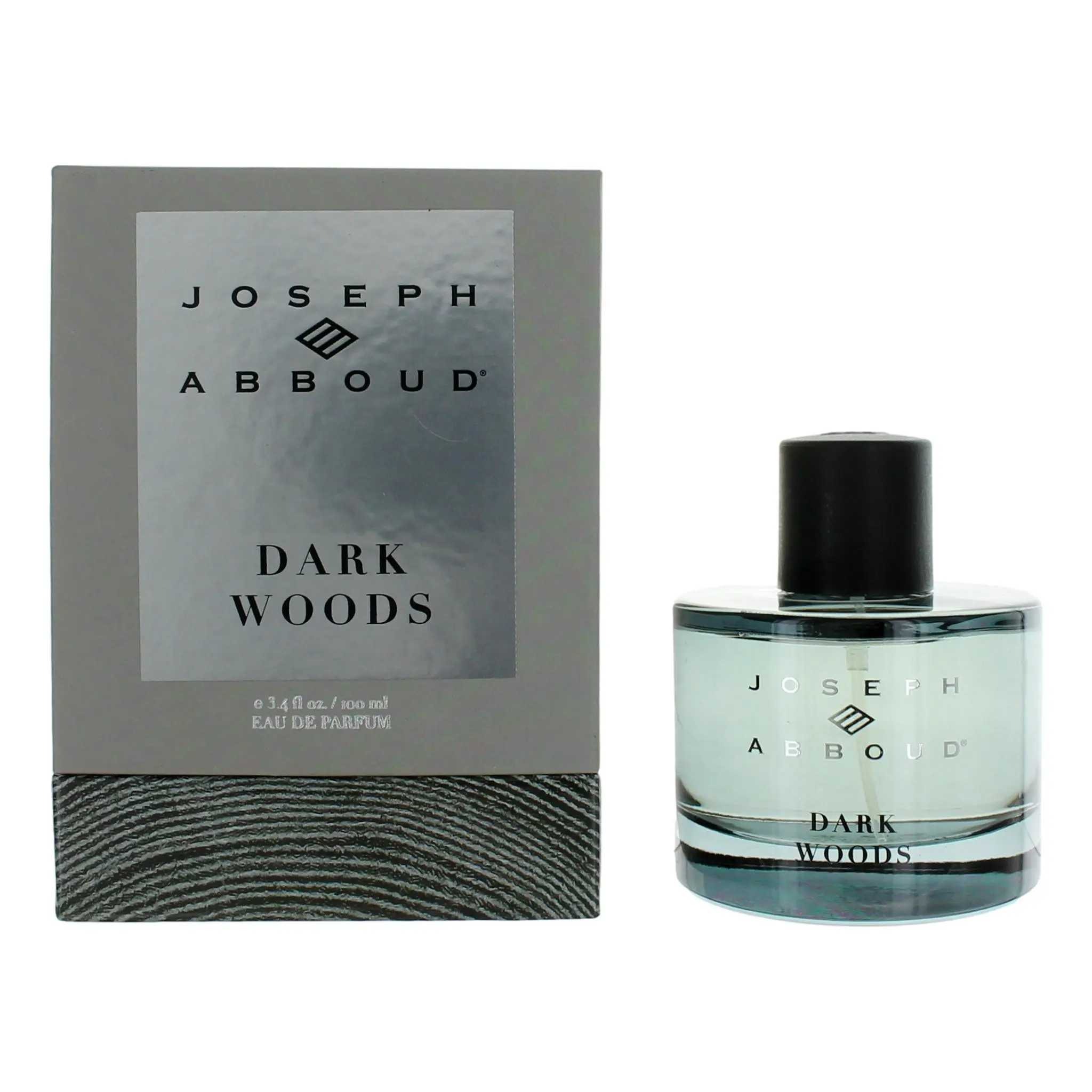 Dark Woods by Joseph Abboud, 3.4 oz EDP Spray for Men, Leather, Amber, Men's Fragrance, Blue Iris, Coffee Accord, Violet Leaves, Bottled Spray Men's Fragrance