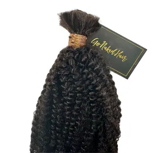 Afro Kinky Bulk Human Hair