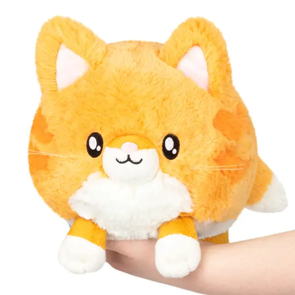 Mini Squishable Orange Kitty Plush Toy