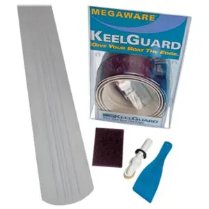 Megaware Keel Guard  Keel Protector - Fits up to 14 ft. Boat - White