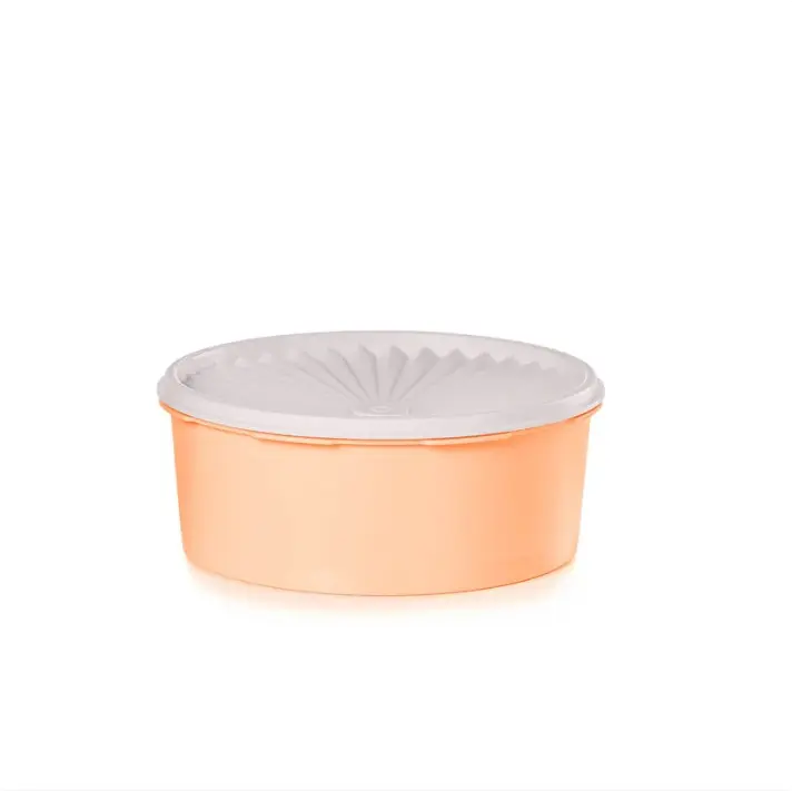 Tupperware Servalier Airtight Round Cookie Canister with Lid Tupperware Servalier Airtight Round Cookie Canister with Lid