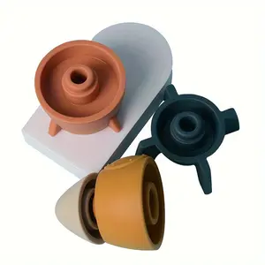 Silicone rocket stacking educational toy, children's science education, enhances baby's hand-eye coordination, BPA-free, Thanksgiving gift, Christmas gift