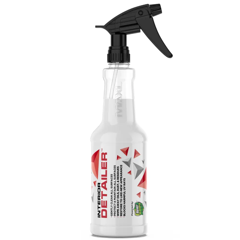MAXL Interior Detailer with NeverDust - Premium Detailer For Cleaning and Protecting Your Car Interior. Gently Cleans, Restores, and Maintains All Interior Surfaces, Ensuring a Fresh, Like-New Appearance Every Time. Interior Coating Conditioner