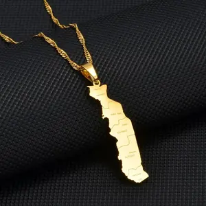 Togo Necklace - Earrings Gifts Bracelet Jewelry Map Keychain