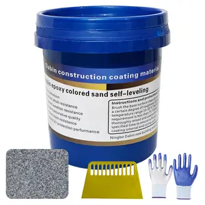 0.28gal (trial set) Louis Forest epoxy colored sand , waterproof water-based epoxy floor paint, concrete floor paint, suitable for maintenance in small indoor and outdoor areas.