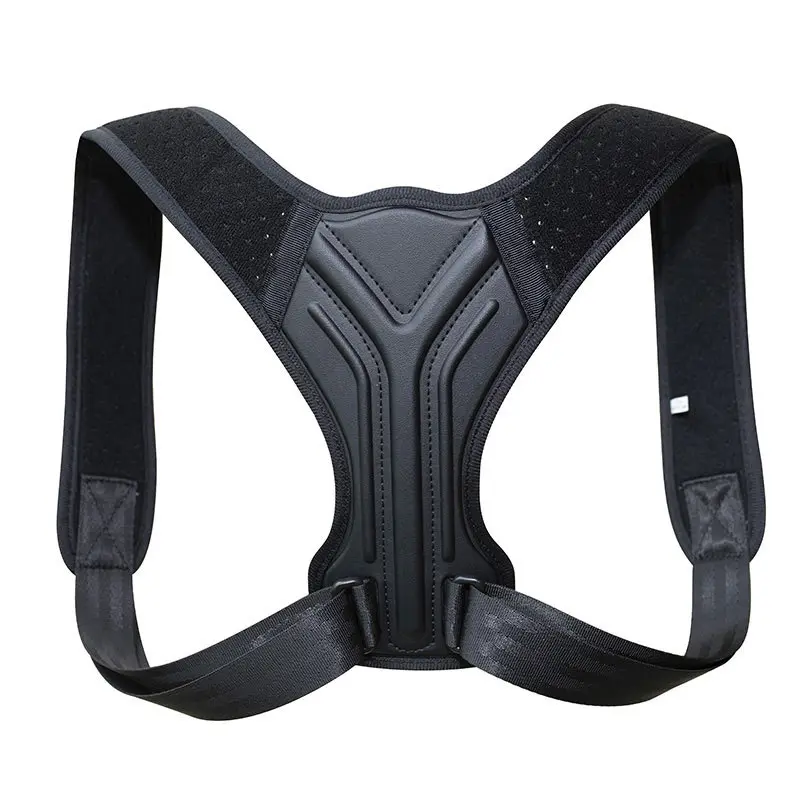 Upper Back Posture Corrector for Men and Women - Breathable, Lightweight Sports Protective Gear with Adjustable, Customizable Straps for Support