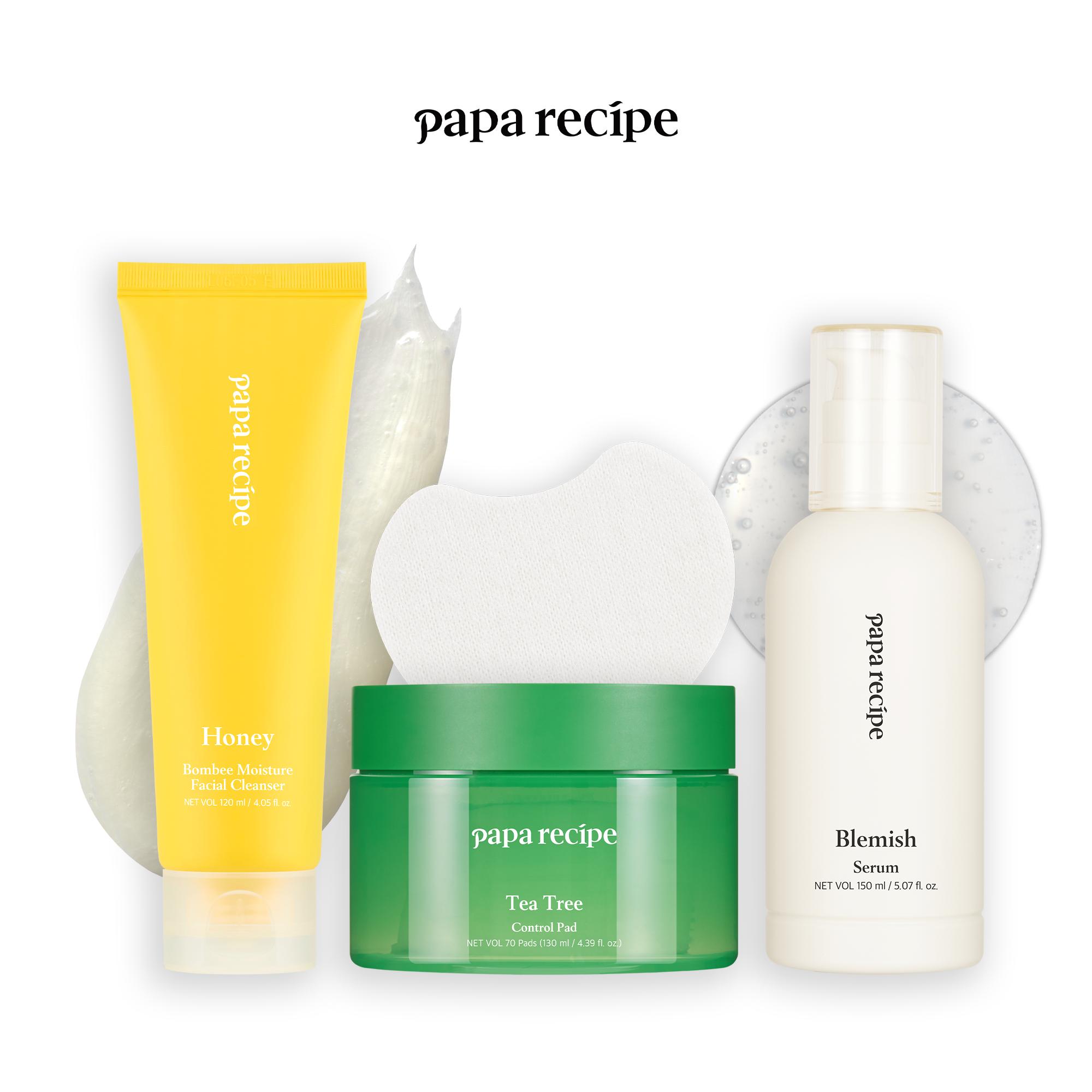 Papa Recipe K-Beauty Clear Skin Routine Set