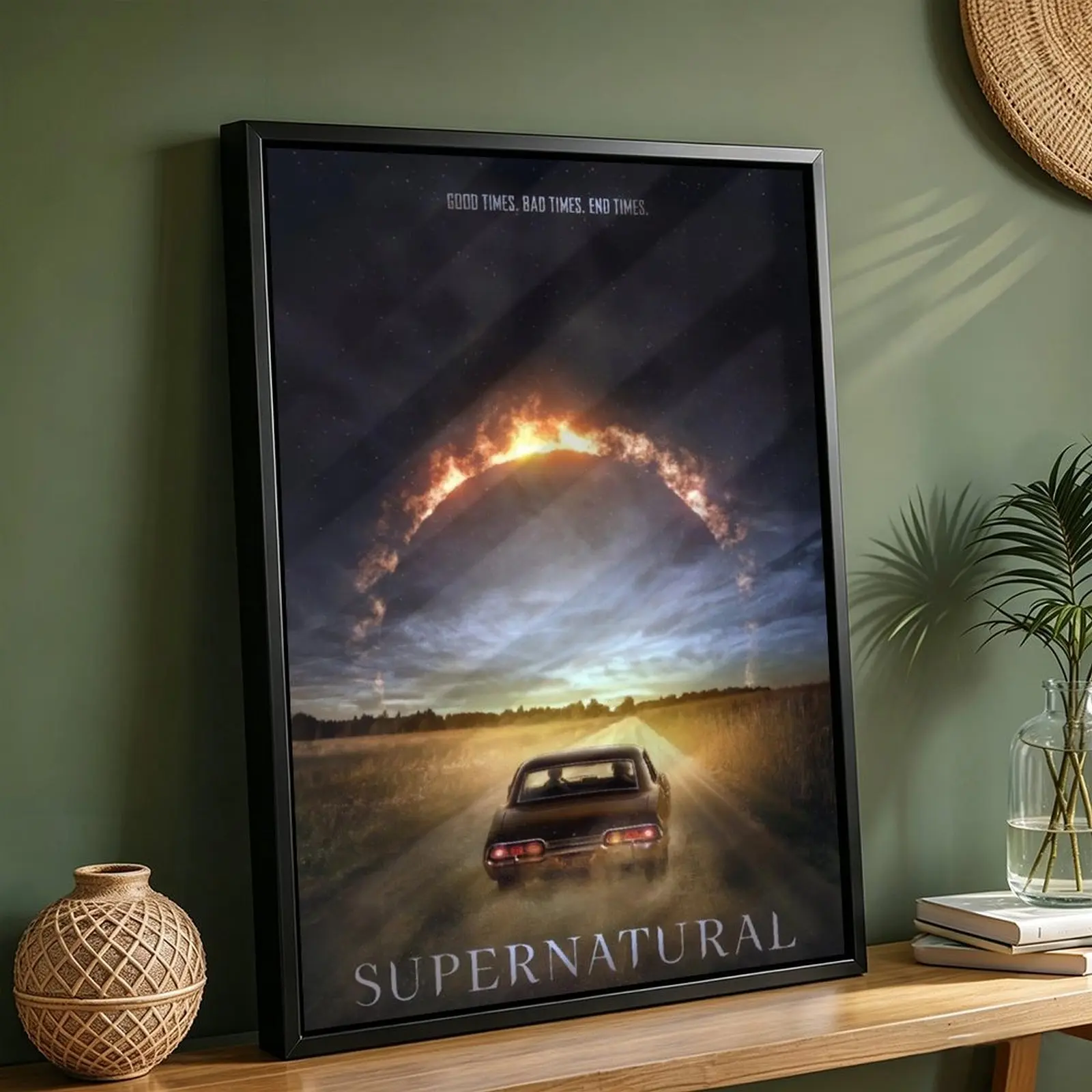 Supernatural Poster, Movie Poster, Film Poster, TV Series Poster
