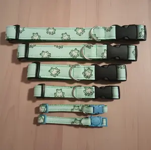 Cute Frog Dog & Cat Collar Cute Frog Dog & Cat Collar