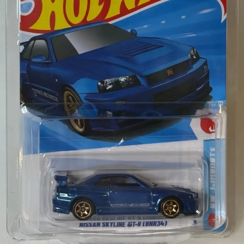 2026 Hot Wheels Nissan Skyline GT-R Blue 2026 K/L Case. w/ Protector