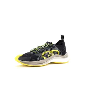 Pre-owned Gucci Men's Run Sneakers Embroidered Technical Fabric by Rebag