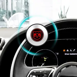Car Steering Wheel Assist Ball for Dodge Hellcat Super Stock Demon 170 Challenger Durango Hornet, 360° Rotation, New Driver Aid