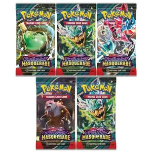 5x packs of Twilight Masquerade Booster Pack - Pokemon TCG