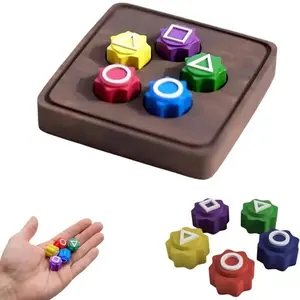 KGAME Gonggi Tossing Game Season 2 Korean Skill Toy for Ages 6+ Hand-Eye Coordination Dexterity & Precision Challenge