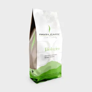 Italian Organic Coffee Beans 1kg – Biologico | Medium Roast Whole Bean | Pavin Caffè USA
