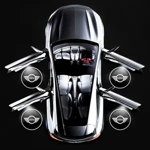 Mini Car Door Welcome Lights, High Definition Logo Projection, Fits Mini Cooper Countryman, Exterior Decoration Accessories