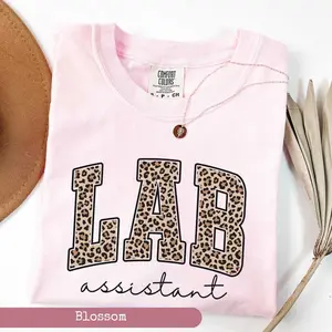 Comfort Colors®, Lab Assistant Shirt, Medical Lab Science, Laboratory Gift Shirt, Lab Tech Team Shirt, Med Tech Student Shirt, Fabric Top Womenswear Fit