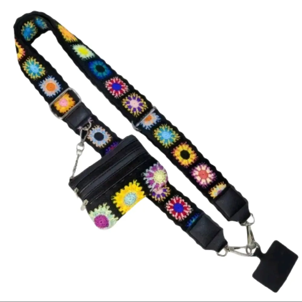 Smartphone Mobile Phone with Crossbody Chain, Zipper Wallet Bag, and Lanyard Strap, Suitable for Neck and Wallet Use - Cellphone