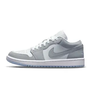 Nike Air Jordan 1 Low ‘White Wolf Grey’ Women’s - Perfect Neutral for Casual Footwear Walking Shoes Footwear Walking Shoes Girl Sneaker Trainer Athletic Runner Training Running