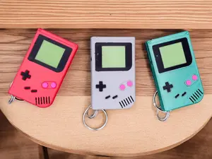 3D Printed Game Boy Keychains - Retro Pocket-friendly Accessory for Gaming Aficionados