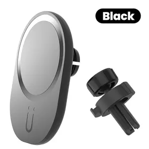 15W Car Magnetic Phone Wireless charger Air Vent Holder Stand Suitable for Magsafe iPhone Xiaomi Huawei Samsung Fast Charging