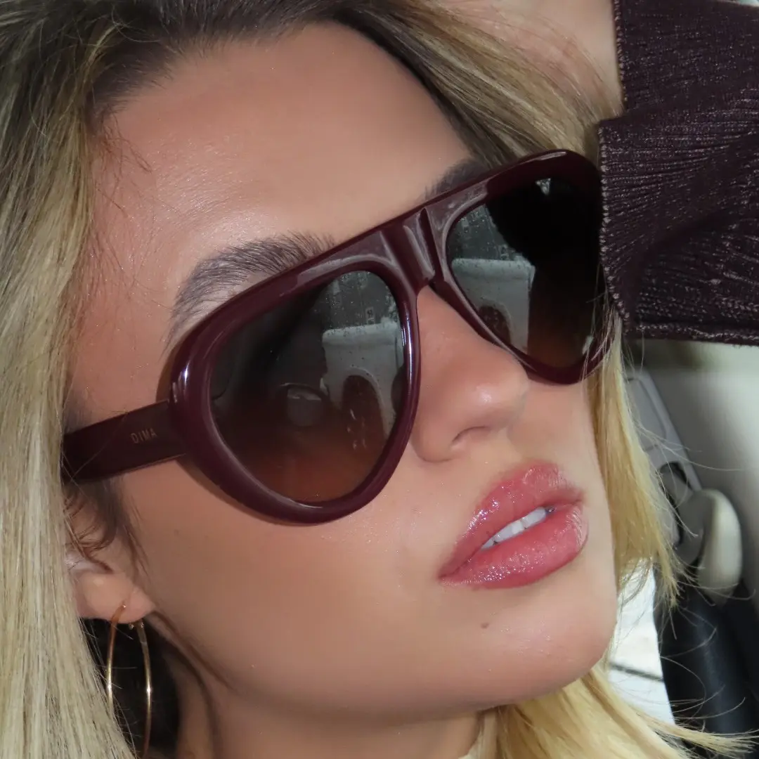 DIMA Aggie Classic Oval Sunglasses for Men & Women, Retro Bio-Acetate Frame with UV400 Polarized Lenses, Lightweight & Durable for Driving, High Quality Sunglasses, Lightweight Durable Sunglasses