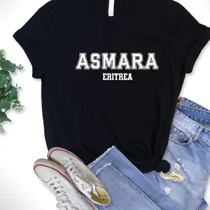 Asmara Eritrea Unisex T-Shirt, Eritreans Gift, African Pride Tee, Cultural Heritage Shirt, Unique Travel Gift, Ethnic Fashion Top