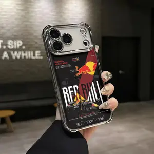 High-speed Racing Car Phone Case for iPhone 17 AIR 17 PRO 16 PRO 15  PRO MAX  14 PLUS 13 PRO 12 11 series (silicone softshell) airbag anti-drop and shockproofmobile phone protective case, Accessories, Cellphone
