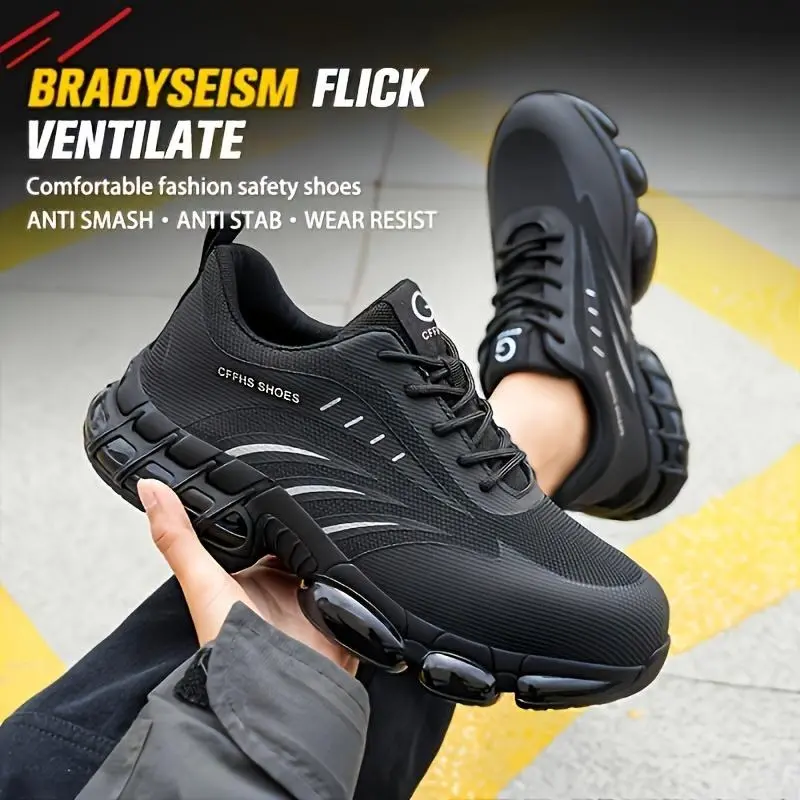 CFFHS SHOES Bao Tai Lightweight Anti-Smash Safety Shoes Anti