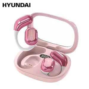 HYUNDAI Y16 OWS Open Ear Bluetooth Earbuds HIFI Sound Quality Music Wireless Earbuds Gaming with Low Latency Wireless Headphones IPX5 Waterprooof OWS Earphones Comfortable Wearing Earbuds Touch Control Built-in Mic Hearphones Compatible With All Phones