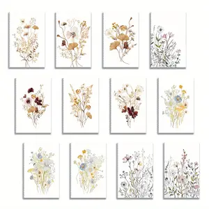 12pcs Calming Corner Mini Notebooks Fun Notebooks Small Pocket Notebooks Office Gifts For School Teachers Bulk Prizes Travel Supplies 3.2x5inch