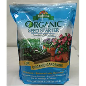 Espoma Company SS8 Organic Seed Starter Mix 8 Quart, Garden, Peat Moss, Soil