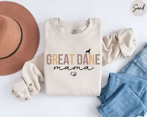 Great Dane Mom Sweatshirt, Great Dane Mom Shirt, Great Dane Mom Sweater, Great Dane Crewneck, Great Dane Shirt, Great Dane Owner Gift