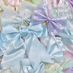 Large Fabric Bow for DIY Project - Assorted Colors, Perfect for DIY Projects, Versatile and Stylish Design Cutics