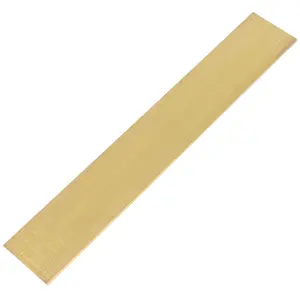 1/8" x 2" C360 Brass Flat BAR 12" Long Solid .118" Plate Mill Stock Solid Brass
