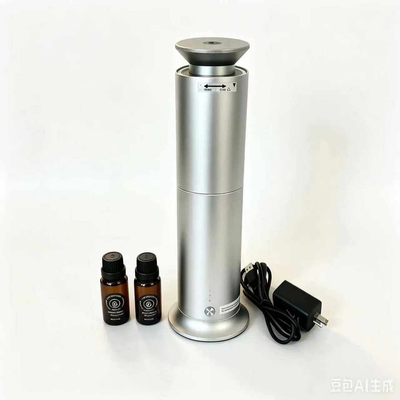 Diffuser Tall Discovery Kit with Sampler Oils: Cold-Air Diffusion Technology, supports touch operation, Rechargeable Battery, Covers 850 Sqft; Includes Top 2 Luxury Hotel-Inspired Fragrance Oils (20ml)