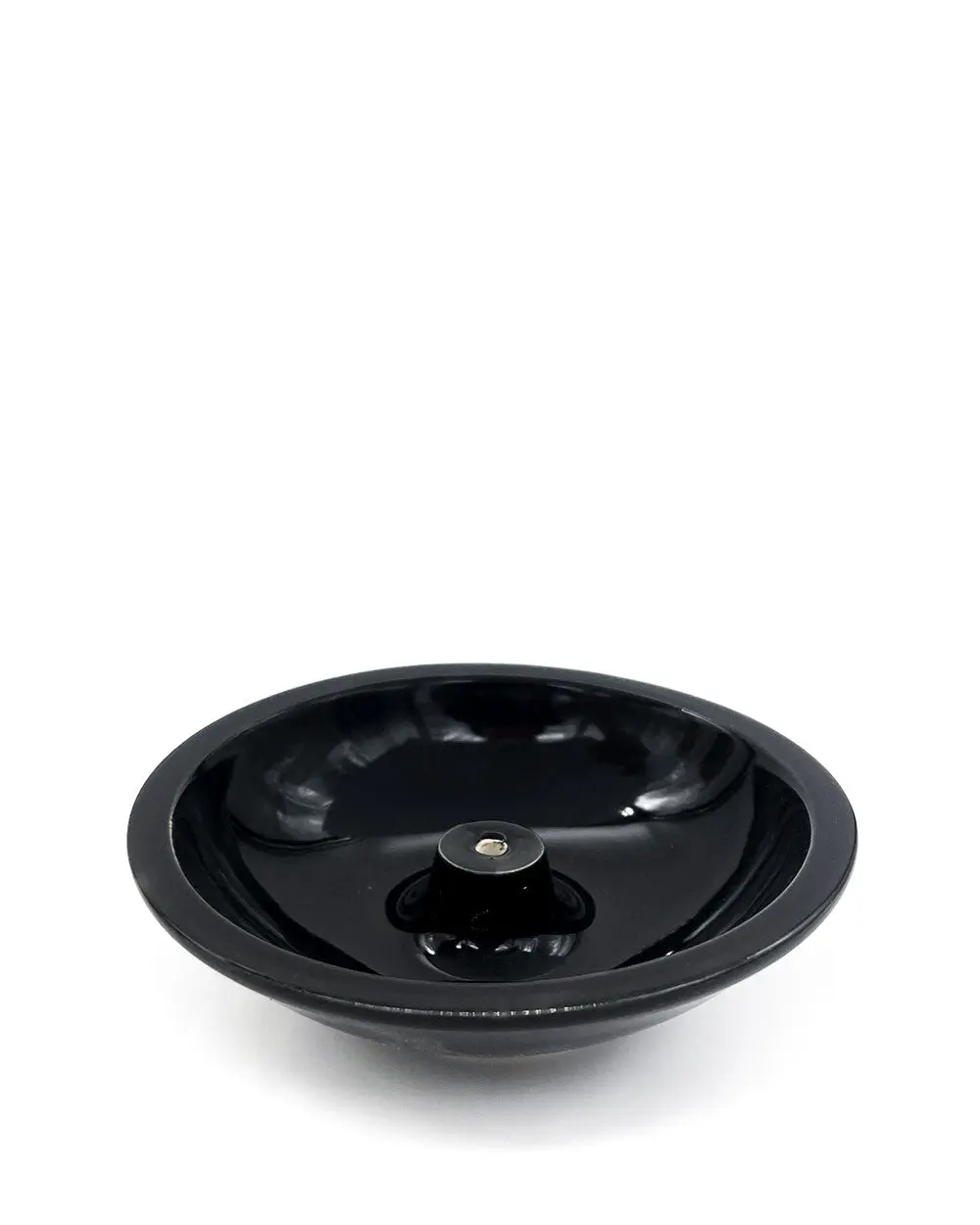 Ceramic Incense Bowl - Black