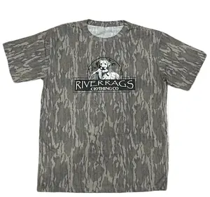 Mossy Oak Shirt - Mossy Oak Washed Bottomland Mallard Tee, Hunting Shirt, Mossy Oak Shirt, 3D Camo Style T-Shirt, Gift For Men