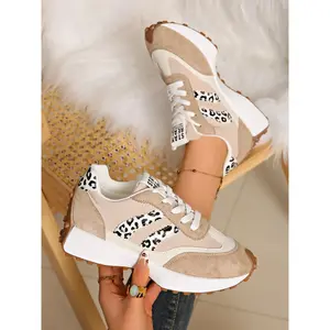 Spring Fall All-Seasons Trendy Sports Shoes, Pointed Toe Asymmetrical Design, Comfortable Lightweight Rubber Sole, High Top Women's Walking Shoe