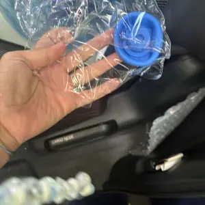 3 & 5 Gallon Water Jug Caps, Non-Spill Leak Free Silicone Covers for Indoor & Outdoor Use, BPA Free Food Grade - Pack of 3
