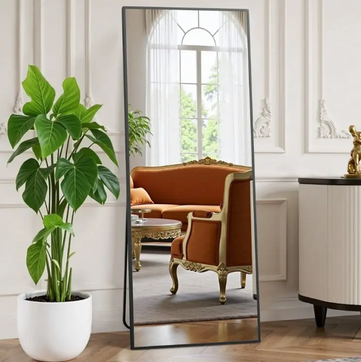 EDX Full Length Mirror Full Body Mirror Rectangle Free Standing Wall Mounted Leaning Hanging Full body Mirrors