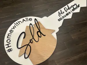 Sold Realtor Key with House