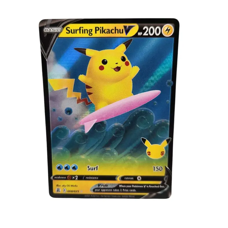 how much is the pokemon card pikachu v worth 2021 Pokemon Celebrations - PSA 9 Set main image 0
