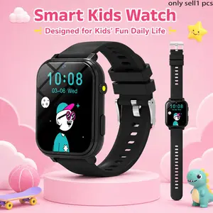 Kids' Smartwatch with Safety Camera, Flashlight, Educational Games, Long Battery Life, Unisex, Ideal for Daily Wear and School Use
