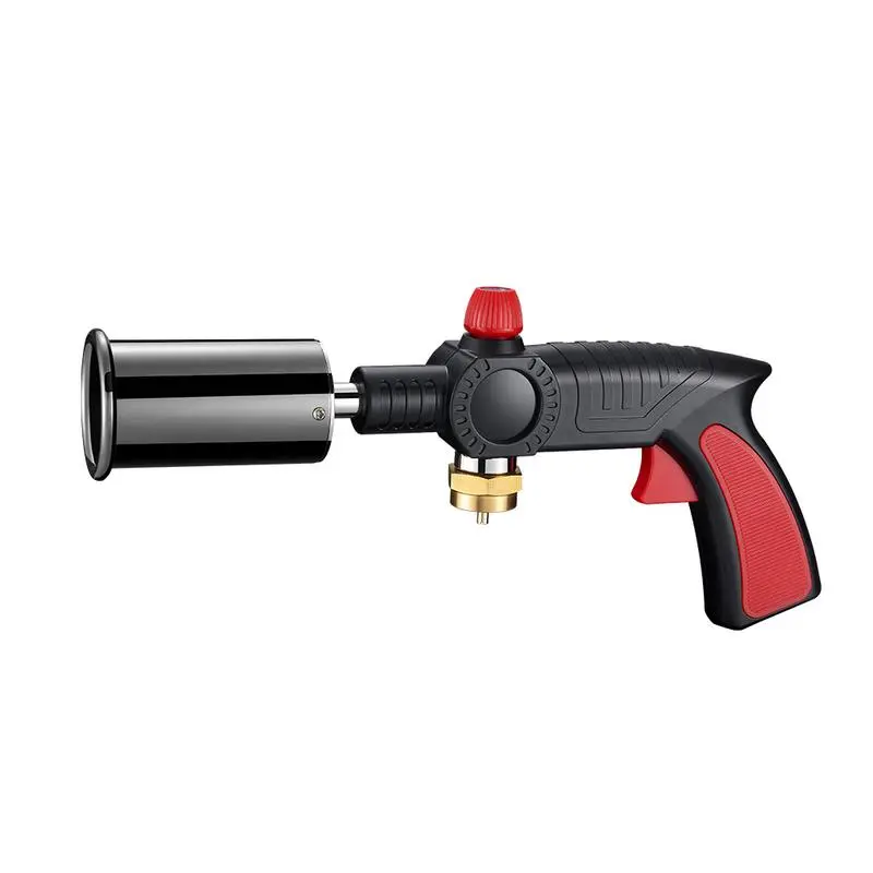 AXIZITECH Powerful Propane Torch(Propane Tank Not Included),With One-Touch Max Fire Button and Safety Lock, Adjustable Blow Torch for Sous Vide Searing Steak, BBQ,Fireplace,Charcoal Wood,Excellent Gift for Christmas and New Year(Without a gas cylinder) Su AXIZITECH Powerful Propane Torch(Propane Tank Not Included),With One-Touch Max Fire Button and Safety Lock, Adjustable Blow Torch for Sous Vide Searing Steak, BBQ,Fireplace,Charcoal Wood,Excellent Gift for Christmas and New Year(Without a gas cylinder) Su
