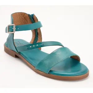 Miz Mooz Leather Crossover Sandals - Landyn