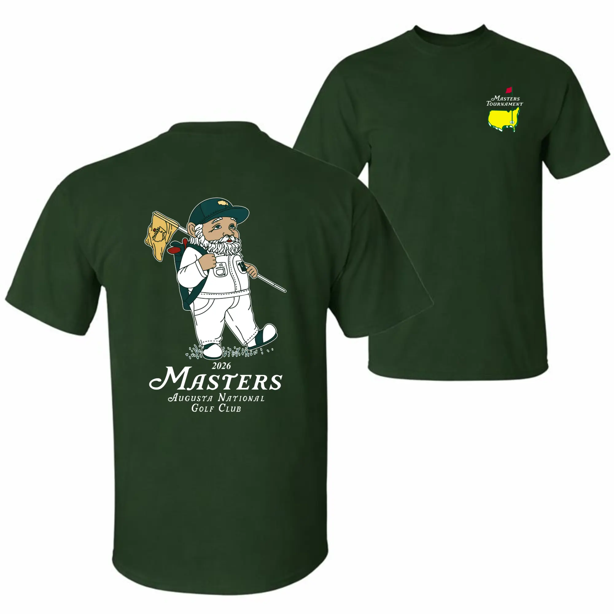 Masters Golf 2026 Tournament T-Shirt, Augusta National Graphic Tee