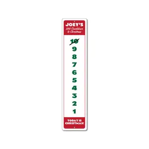 Christmas Countdown Sign